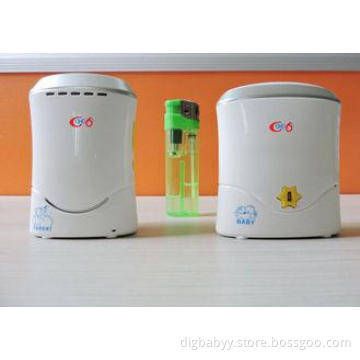 Palm size Portable Wireless Audio Baby Monitor , Two way ta